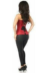 Daisy Corsets Lavish Wine Brocade Corset - Daisy Corsets