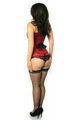Daisy Corsets Lavish Wine Brocade Corset - Daisy Corsets - Flyclothing LLC