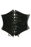 Daisy Corsets Lavish Black Velvet Corset Belt Cincher - Daisy Corsets