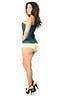Daisy Corsets Lavish Dark Teal Lace Overbust Corset w/Zipper - Daisy Corsets - Flyclothing LLC