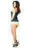 Daisy Corsets Lavish Dark Teal Lace Overbust Corset w/Zipper - Daisy Corsets
