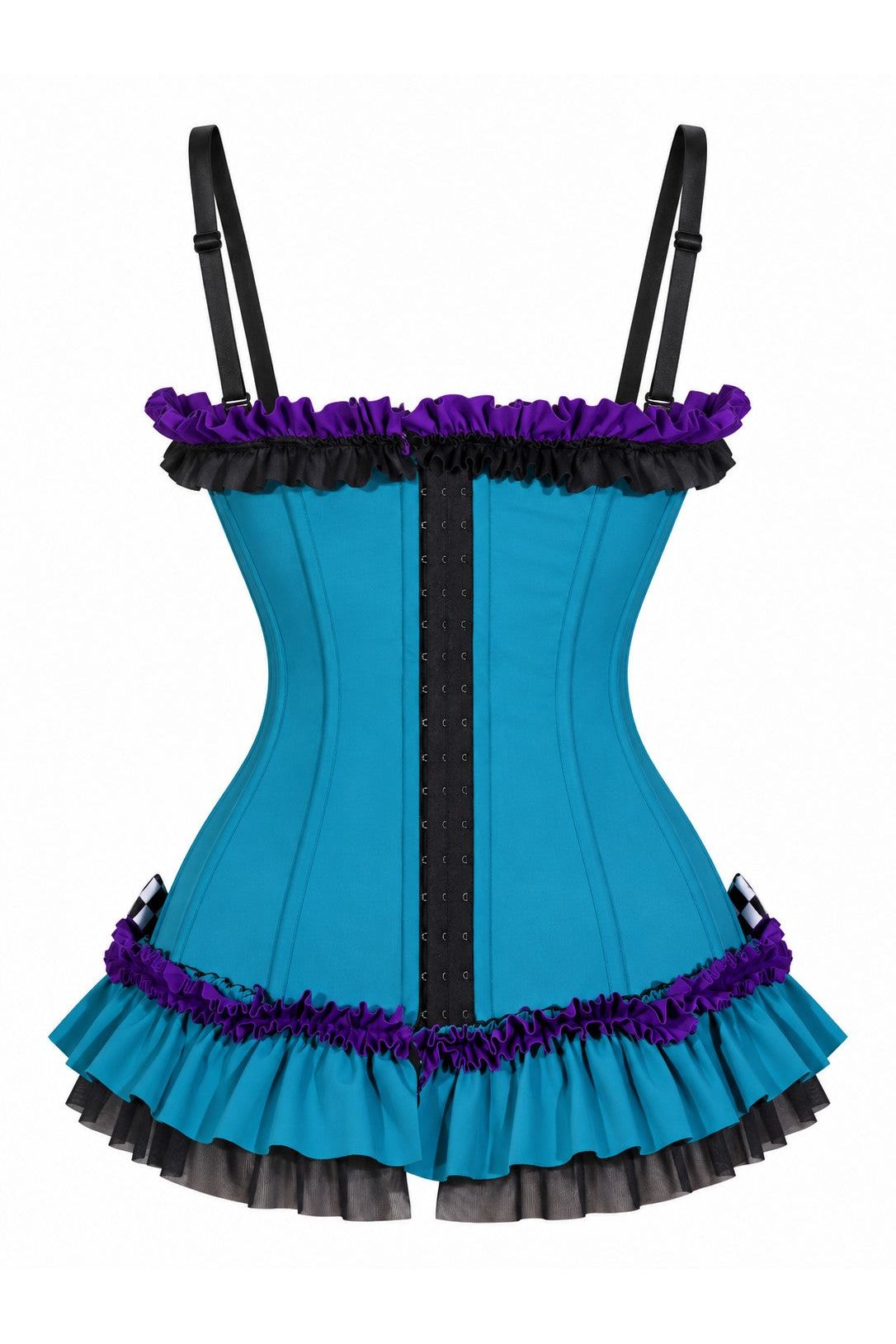 Daisy Corsets Lavish Mad Tea Party Lycra Corset - Daisy Corsets - Flyclothing LLC