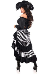 Daisy Corsets Lavish 4 PC Sexy Swashbuckler Pirate Corset Costume - Daisy Corsets - Flyclothing LLC