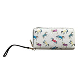 Awst Int'l Lila Horses In Blankets Clutch Wallet - Breeches.com - Flyclothing LLC