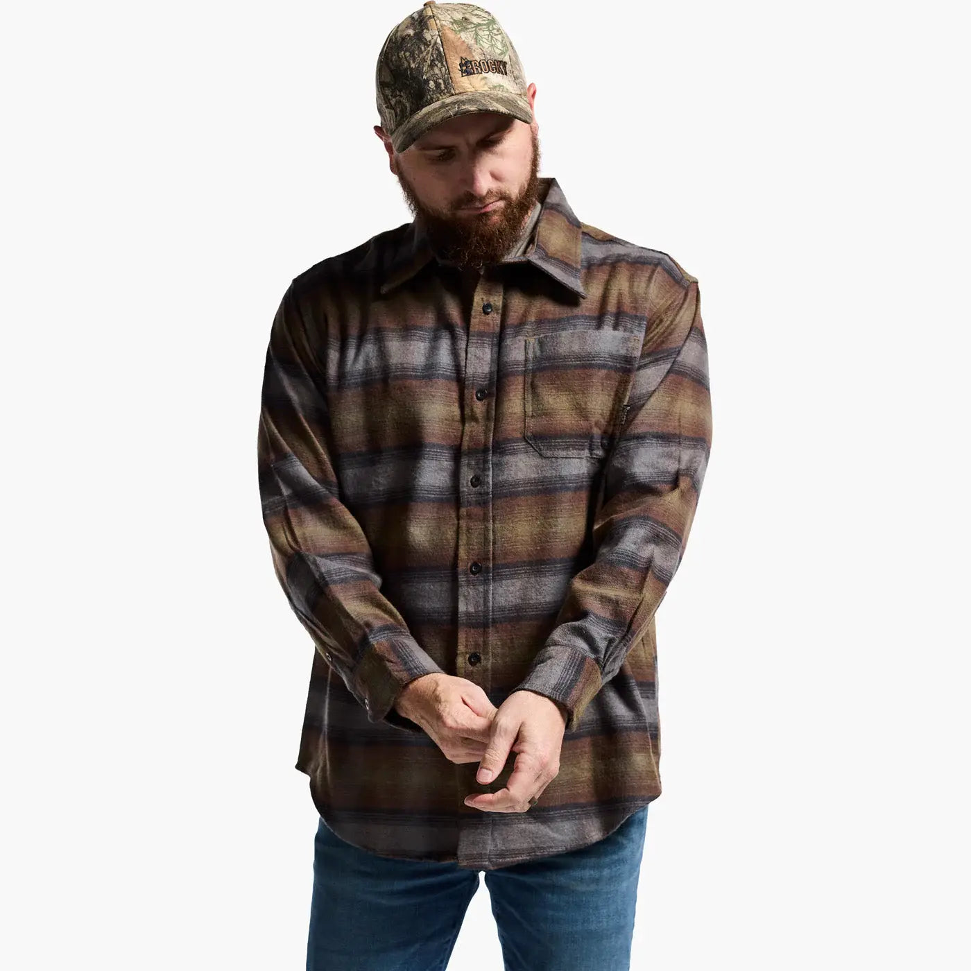 Rocky Rugged Cotton Flannel Shirt - Rocky Boots - Flyclothing LLC