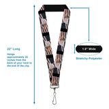 Lanyard - 1.0" - American Eagle Flags