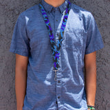 Lanyard - 1.0" - Camo Blue - Buckle-Down - Flyclothing LLC
