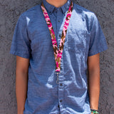 Lanyard - 1.0" - Camo Pink