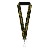 Lanyard - 1.0" - Camo'stache