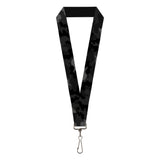 Lanyard - 1.0" - Camo Charcoal