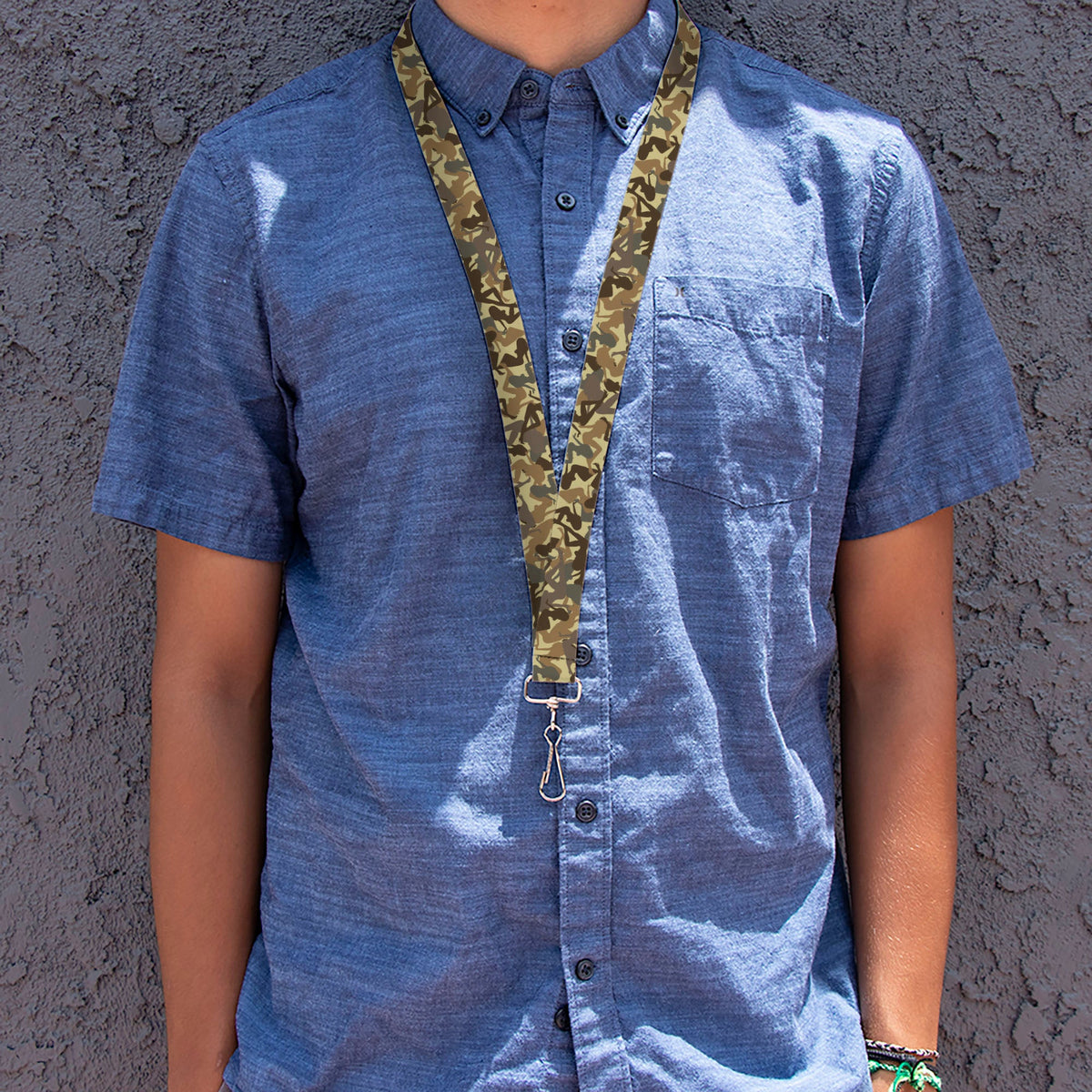 Lanyard - 1.0" - Mud Flap Girls Camo Browns