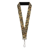 Lanyard - 1.0" - Mud Flap Girls Camo Browns