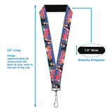 Lanyard - 1.0" - THE APOTHECARY DIARIES Jinshi and Maomao Pose and Title Logo Purple