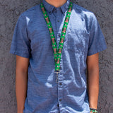 Lanyard - 1.0" - THE APOTHECARY DIARIES Maomao Grinding Pose and Title Logo Greens