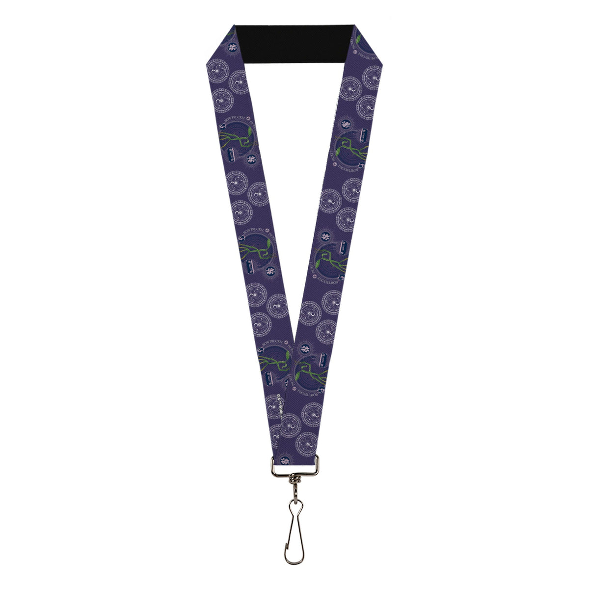 Lanyard - 1.0" - BOWTRUCKLE PICKETT Pose Icons Purples Blues White - Buckle-Down - Flyclothing LLC