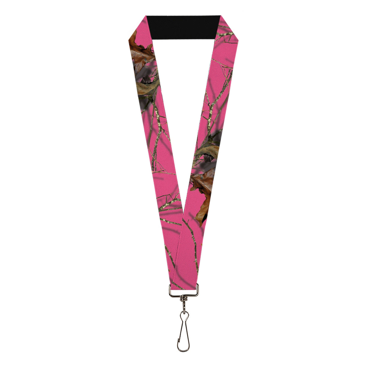 Lanyard - 1.0" - Mossy Oak Country Roots Camo Fuchsia