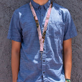 Lanyard - 1.0" - Mossy Oak Country Roots Camo Baby Pink
