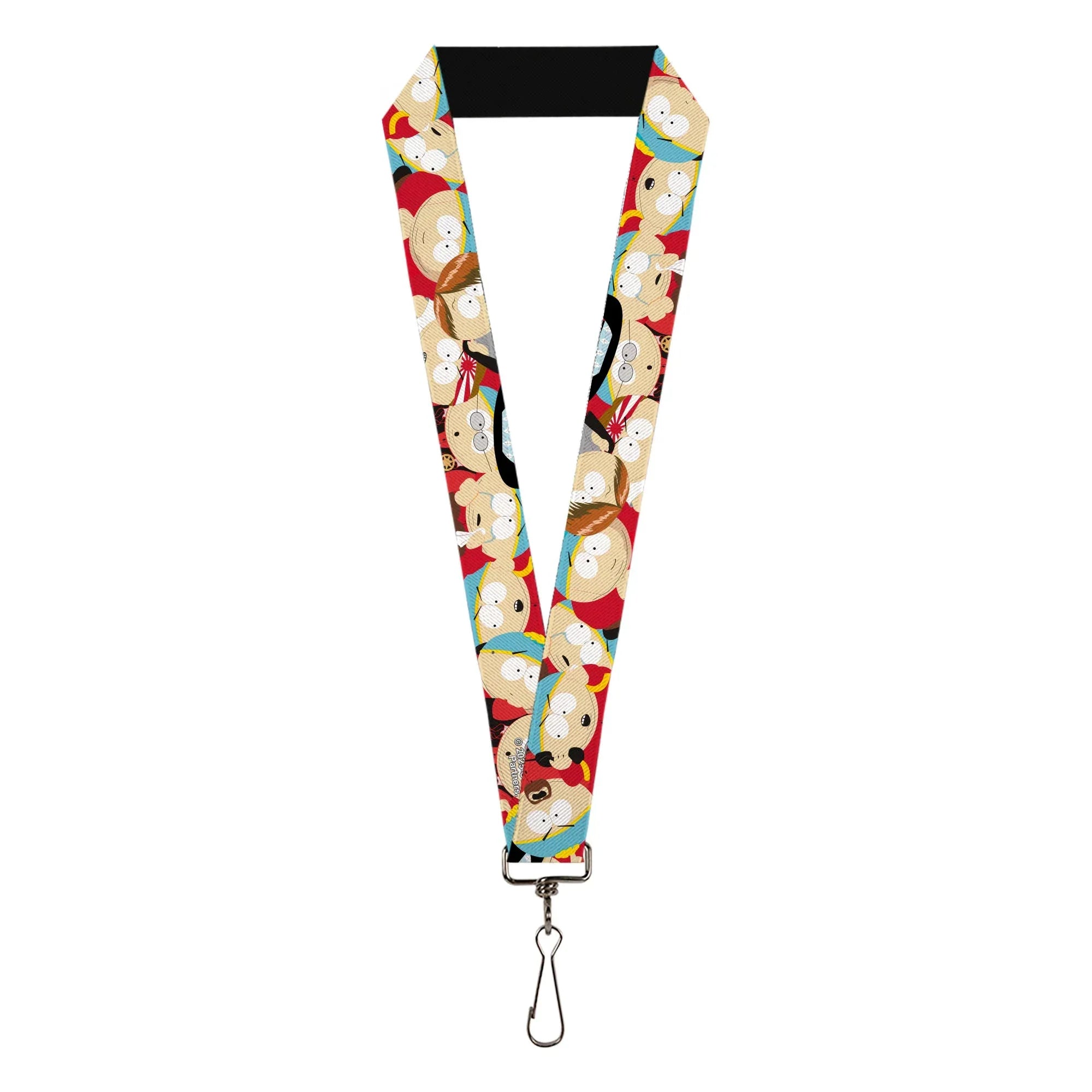 Lanyard - 1.0" - South Park Cartman Expressions Stacked - Buckle-Down - Flyclothing LLC