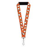 Lanyard - 1.0" - South Park Kenny Expressions Stacked Orange - Buckle-Down - Flyclothing LLC