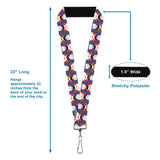 Lanyard - 1.0" - South Park Chef Pose Flips Blue - Buckle-Down - Flyclothing LLC