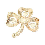 Lacquered Clover Pin Brooch - Madeline Love - Flyclothing LLC