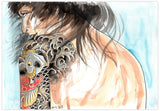 Black Market Art Company Lady Tattooed & Lady Kintaro Print