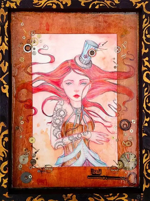 Black Market Art Company Lady Memoria Print - Black Market Art Company - Flyclothing LLC