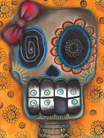 Black Market Art Company Lady Muerta Print
