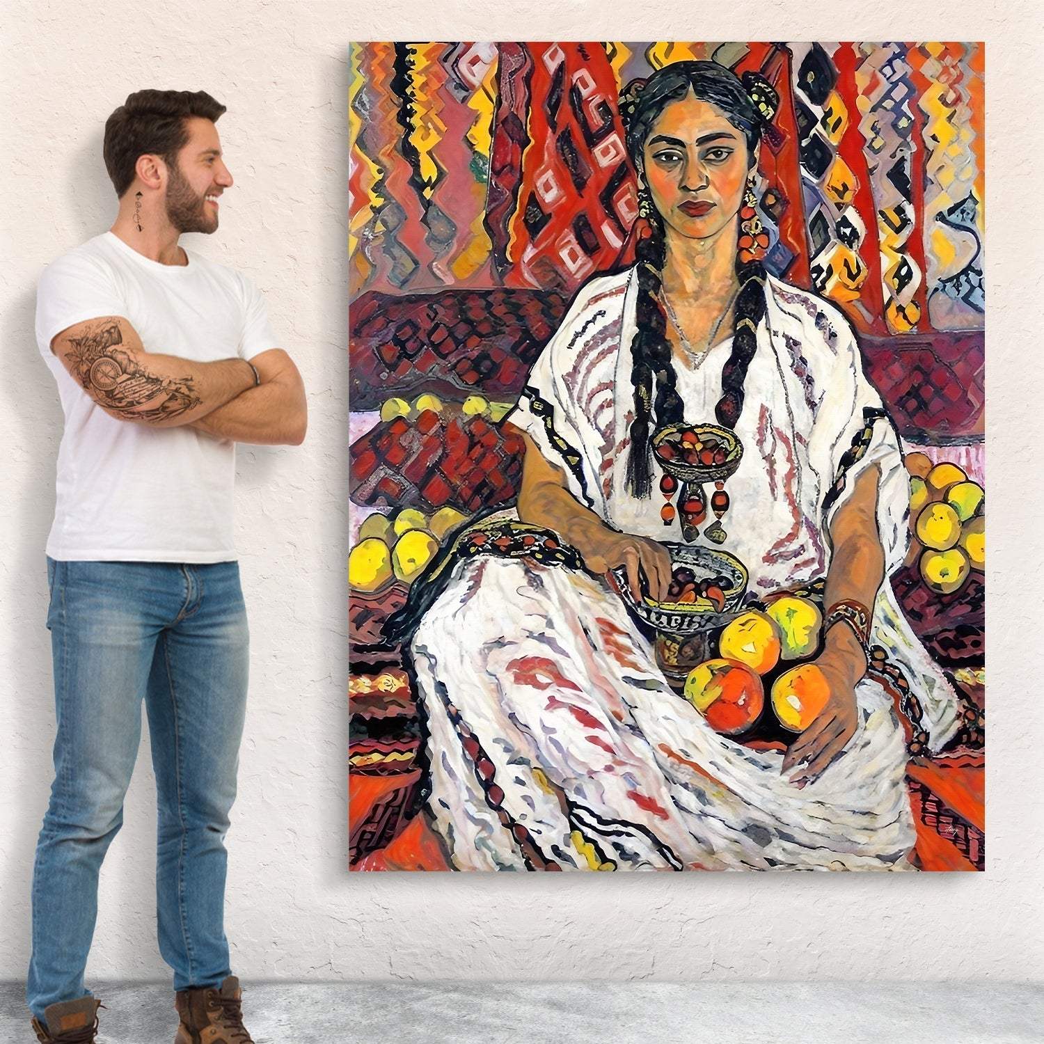 Canvas Print: "Lady Her" - Tailored Canvases - Flyclothing LLC