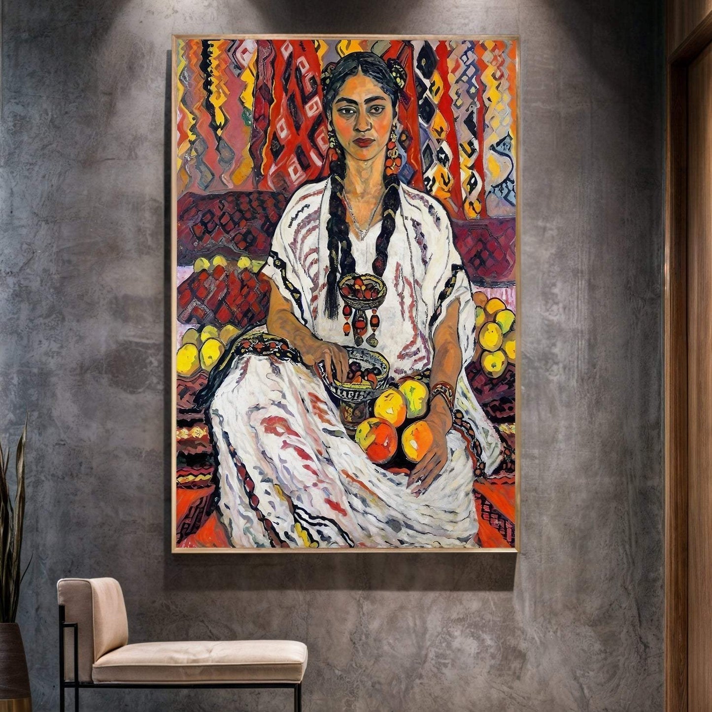 Canvas Print: "Lady Her" - Tailored Canvases - Flyclothing LLC