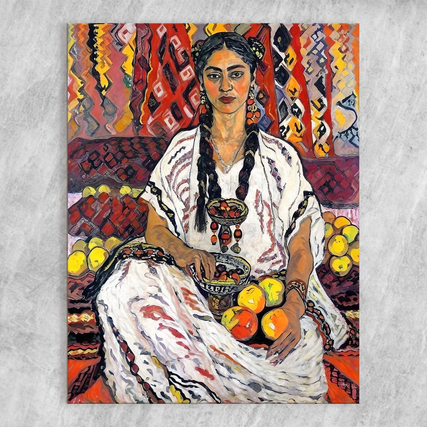 Canvas Print: "Lady Her" - Tailored Canvases - Flyclothing LLC