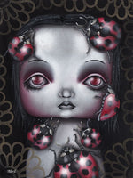 Black Market Art Company Ladybug Girl Print