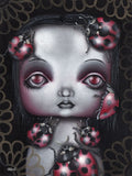 Black Market Art Company Ladybug Girl Print