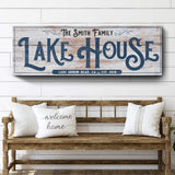 Personalized Lake House Sign III - Tailored Canvases - Flyclothing LLC