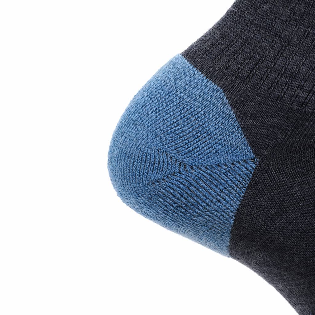 Lake - Hike Crew Lightweight Merino Wool Sock - GRIP6 - Flyclothing LLC