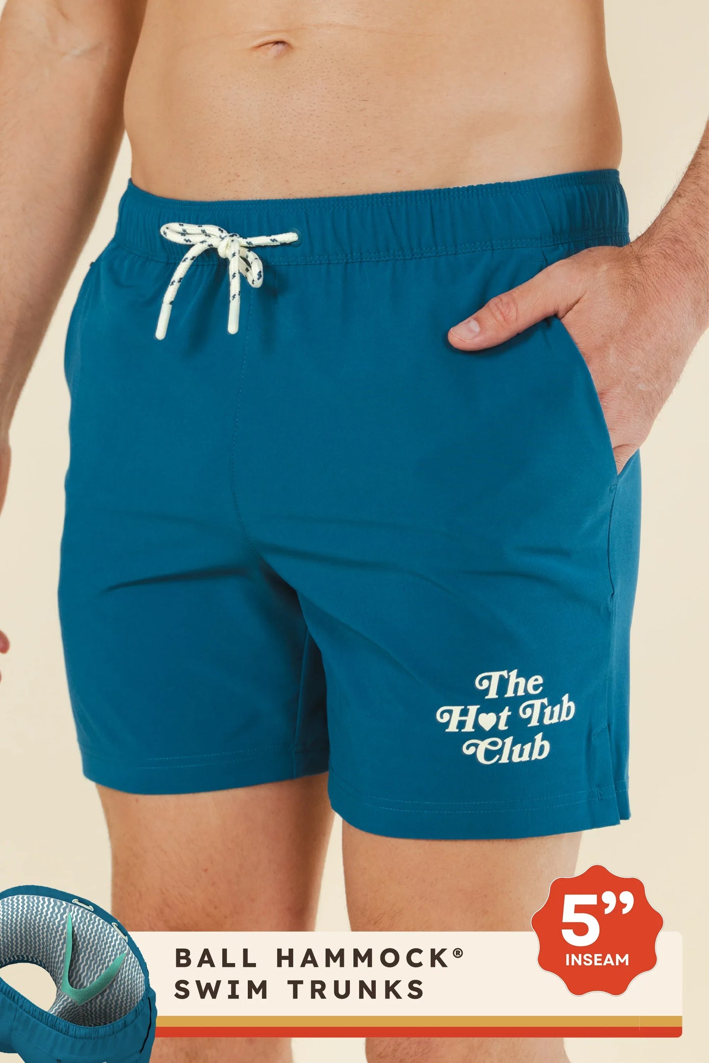 The Lake House | Retro Aztec Ball Hammock® Pouch 5" Swim Trunks - Shinesty - Flyclothing LLC