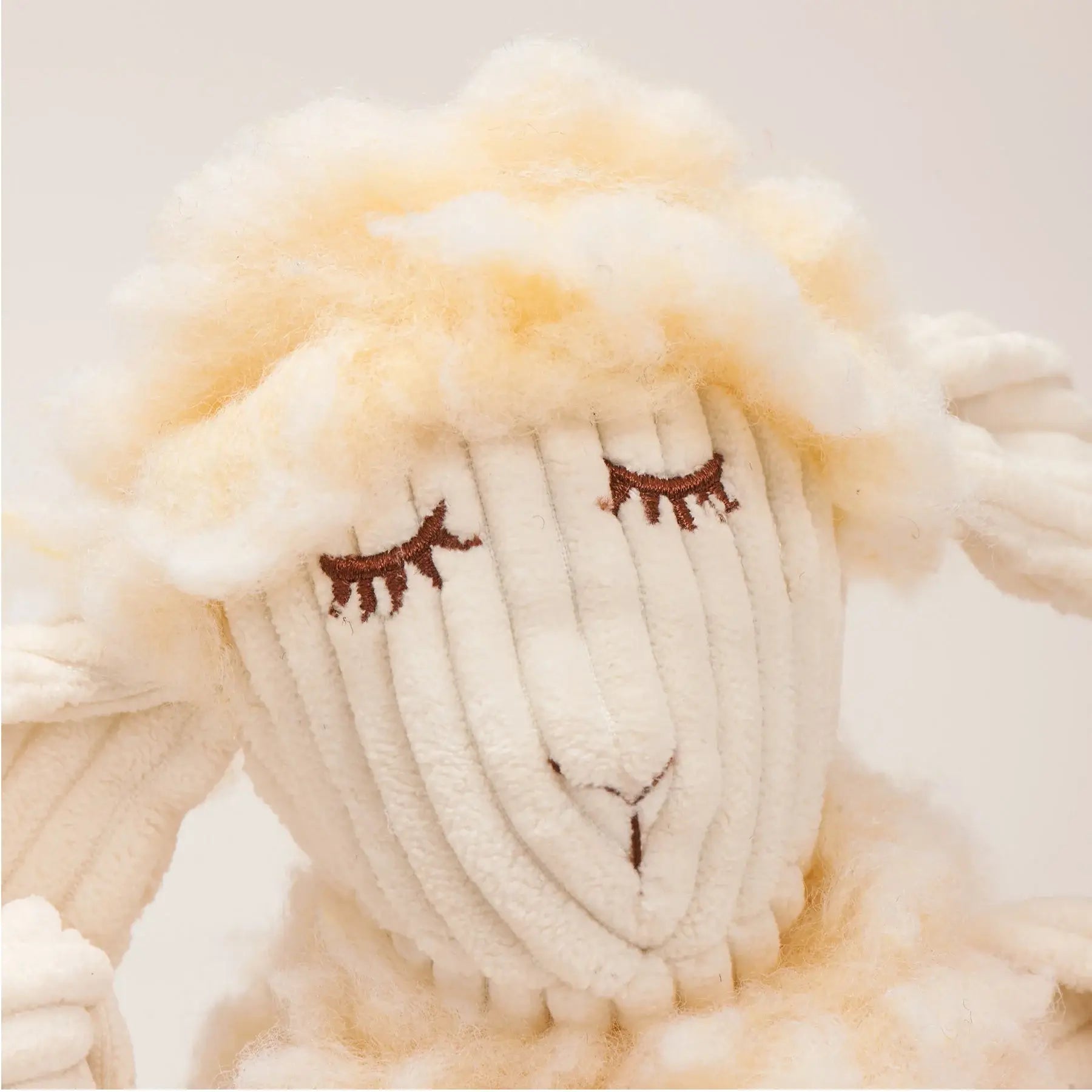 Louise Lamb HuggleFleece® FlufferKnottie™ Plush Dog Toy - HuggleHounds - Flyclothing LLC