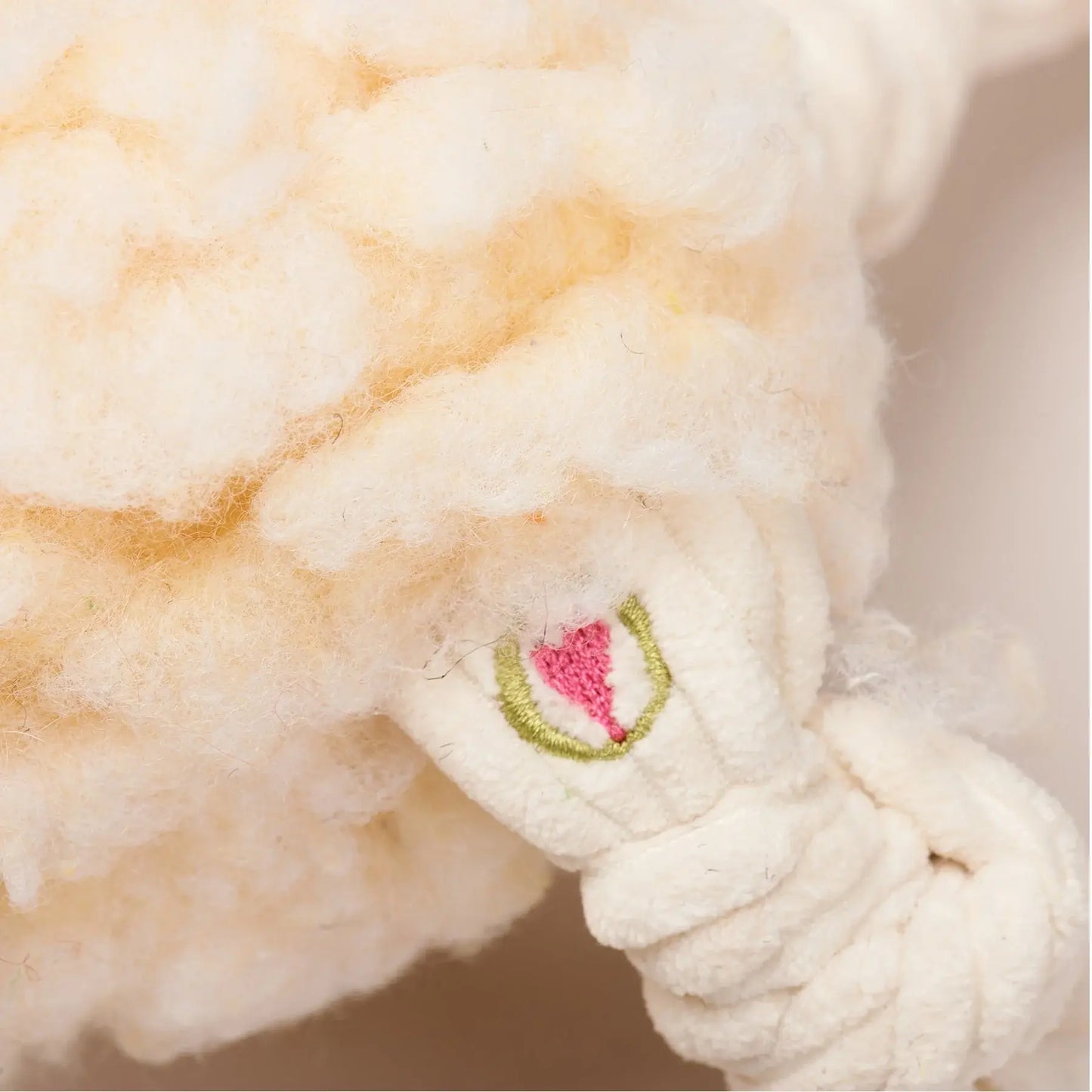 Louise Lamb HuggleFleece® FlufferKnottie™ Plush Dog Toy - HuggleHounds - Flyclothing LLC