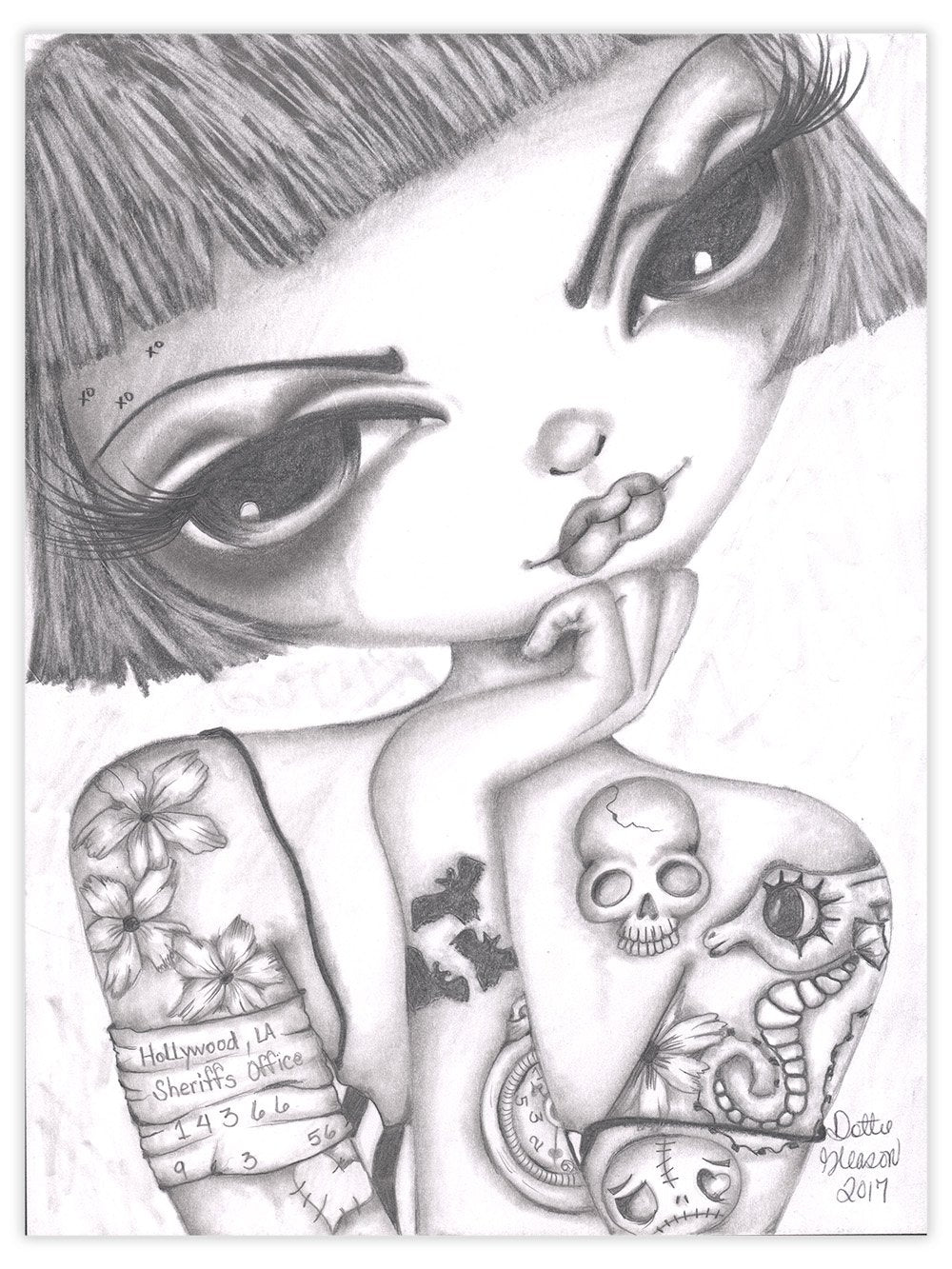 Black Market Art Company Lara Print