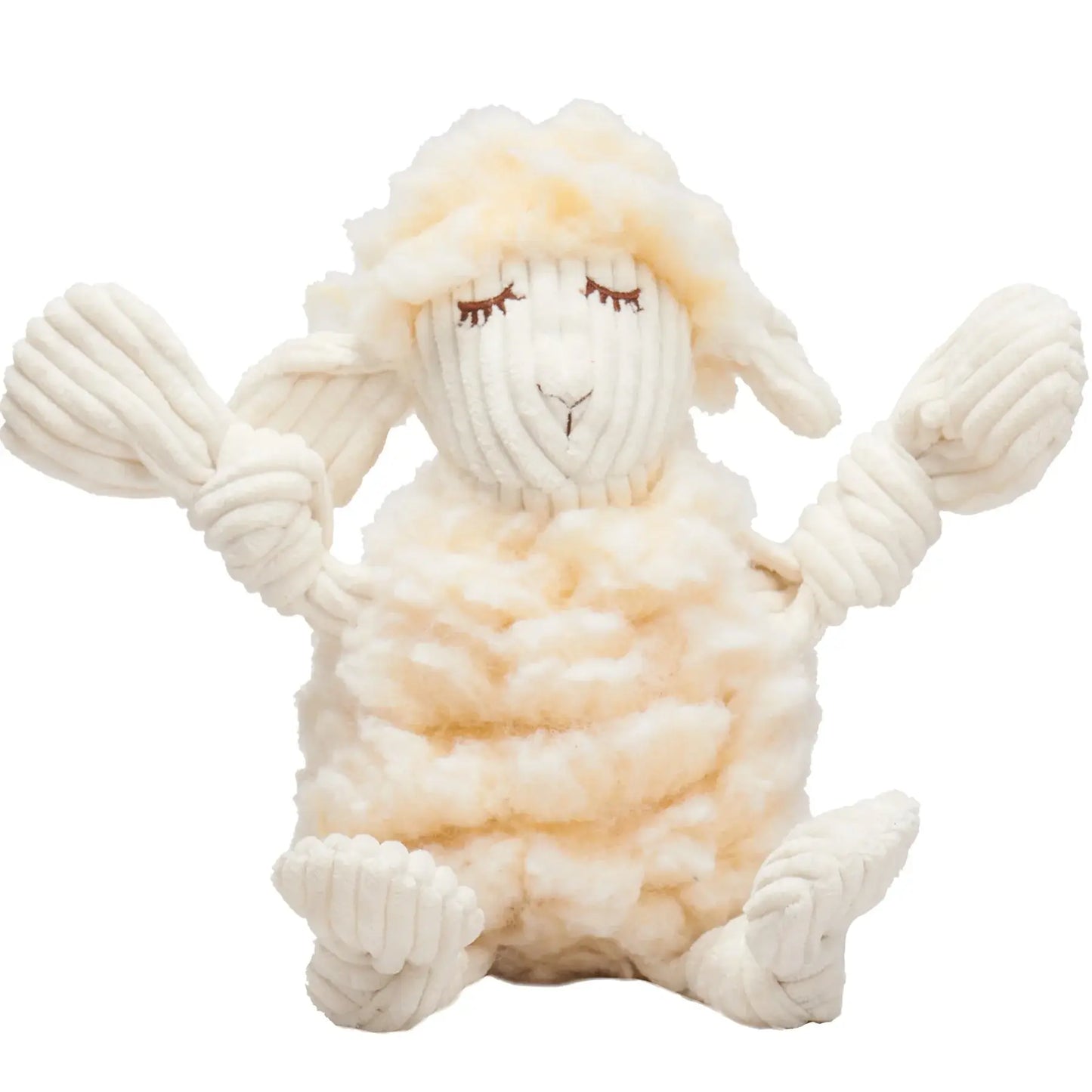 Louise Lamb HuggleFleece® FlufferKnottie™ Plush Dog Toy - HuggleHounds - Flyclothing LLC