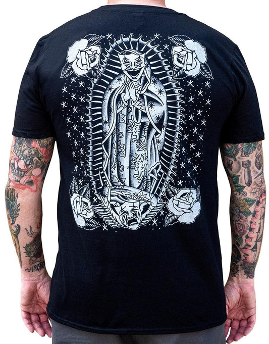 Dre Perales Laugh Now Cry Later Mens T-Shirt - Lowbrow Art Company