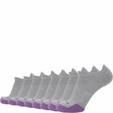 8 Pairs Laurel - Run No Show Runweight Merino Wool Sock - GRIP6 - Flyclothing LLC