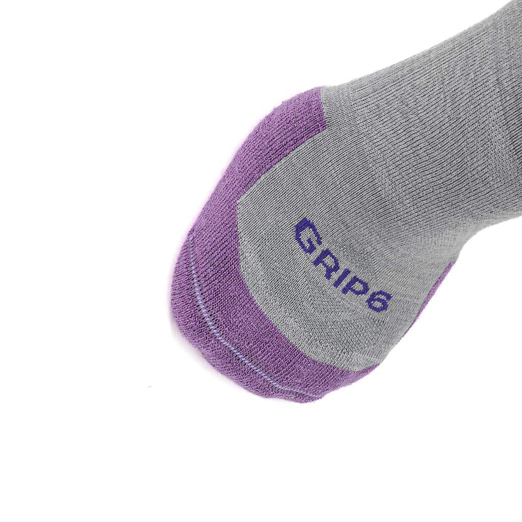 3 Pack Laurel - Run No Show Runweight Merino Wool Sock - GRIP6 - Flyclothing LLC
