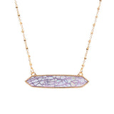Trendy Patterned Hexagon Pendant Necklace - Madeline Love - Flyclothing LLC