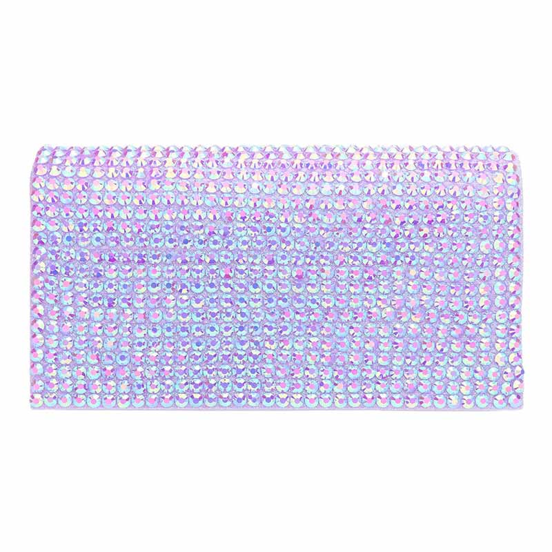 Bling Studded Evening Clutch Crossbody Bag - Madeline Love - Flyclothing LLC