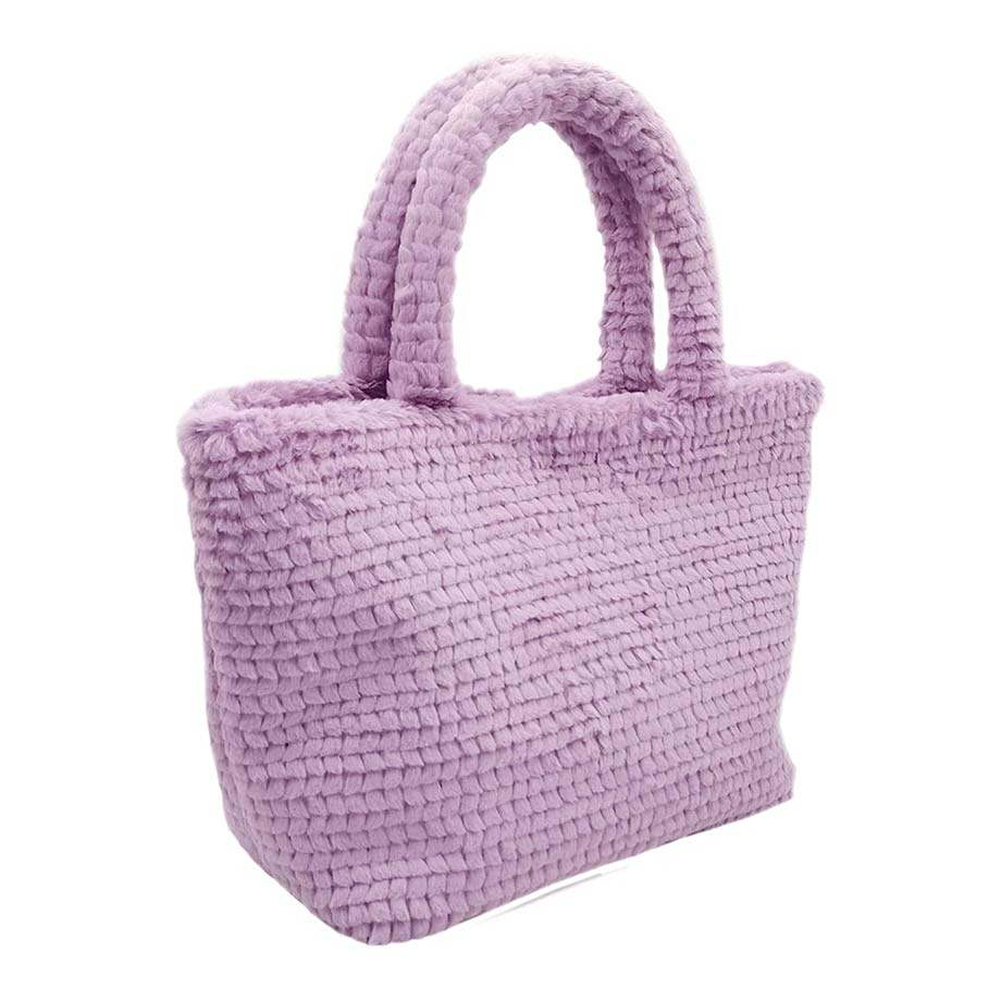 Fuzzy Fur Tote Bag - Madeline Love - Flyclothing LLC