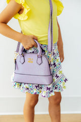 Lavender Glitter Girl's Crossbody Purse - Mila & Rose ® - Flyclothing LLC