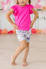 Lavender Love Twirl Shorts - Mila & Rose ®