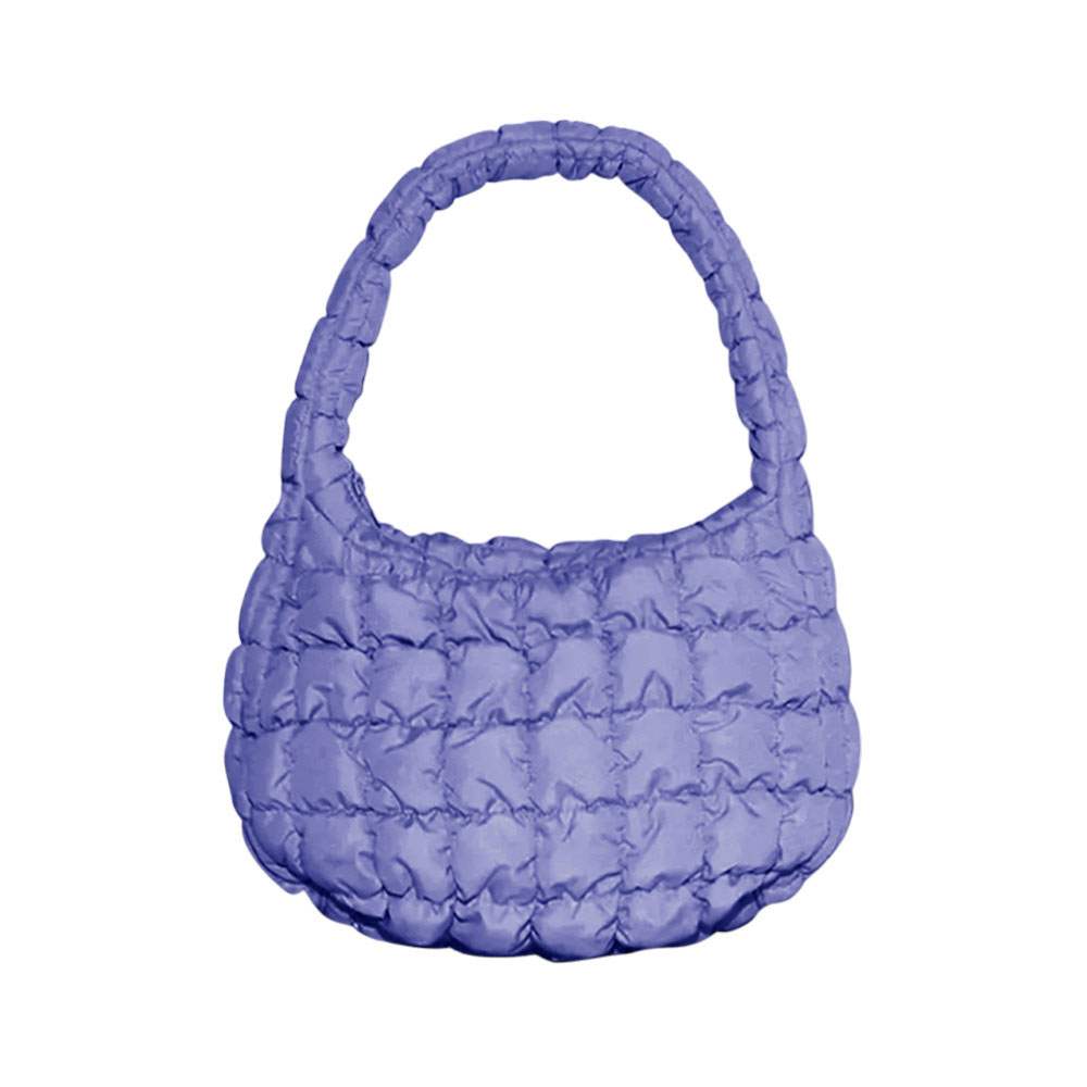 Quilted Puffer Tote Shoulder Bag - Madeline Love - Flyclothing LLC