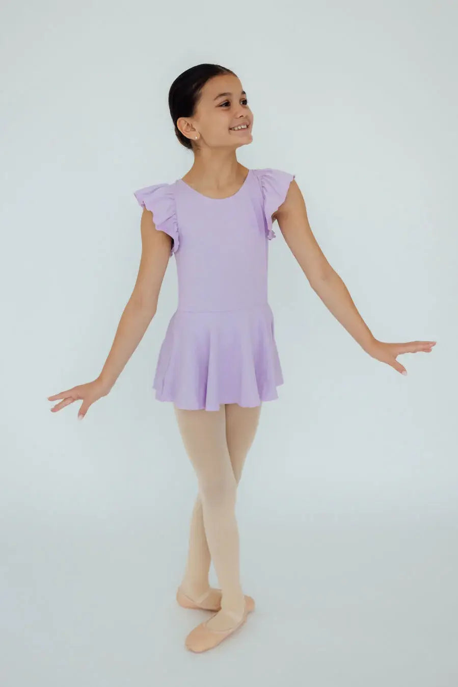 Lavender S/S Twirl Leotard - Mila & Rose ® - Flyclothing LLC